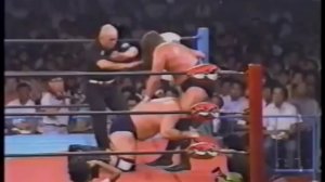 7-17-90 Stan Hansen vs Terry Gordy