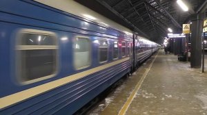 Электровоз ЭП2К-412 (ТЧЭ-6) со скорым поездом "Сож" №056Ь Гомель - Москва.