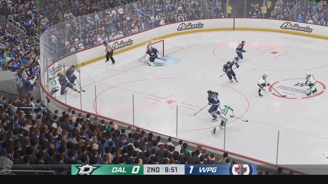 NHL 24 | Dallas Cowboys vs Winnipeg Jets - Gameplay PS5 смотреть онлайн