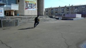 001 тест драйв мини электро велосипеда