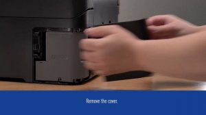 How to check your Epson EcoTank printer L6290 maintenance box usage and how to change it