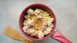 Запеканка из макарон по-флотски