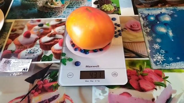 Томат маризол золотой.