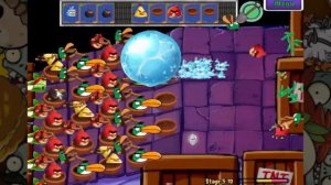 Plants vs Zombies Angry Birds Mod - Dr. Zomboss vs Team Birds