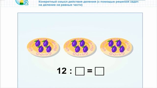Деление. 2 класс. Урок 73