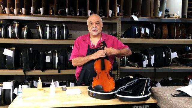 String Instrument Cleaning/Disinfecting Process at Milano Music Center смотреть онлайн