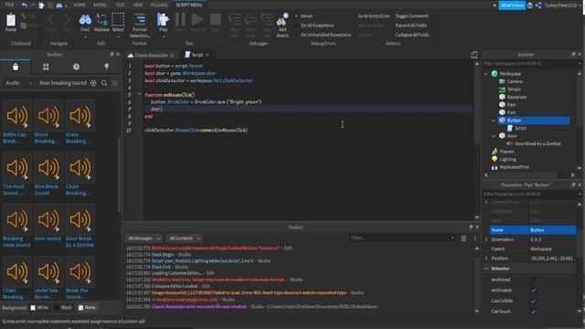 Roblox Studio Scripting | EP 1 | Click Detectors смотреть онлайн
