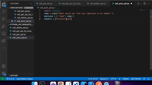 Python - Using Requests Module to Make GET, POST, PUT and DELETE RESTful API Requests смотреть онлайн