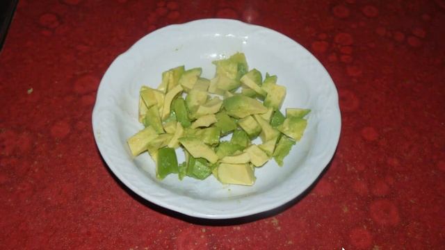 Салат с авокадо и цветной капустой. Ммм... вкуснятина. смотреть онлайн