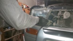 Как снять переднюю фару на Toyota Hilux Surf KZN 185 1KZ-TE