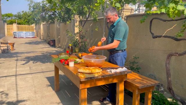 Бомбическое блюдо, шашлык из куриной грудки в тандыре, как приготовить правильно.