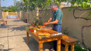 Бомбическое блюдо, шашлык из куриной грудки в тандыре, как приготовить правильно.