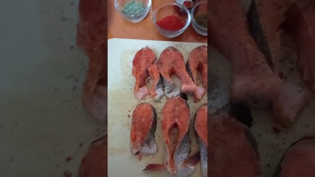 Как замариновать форель.
