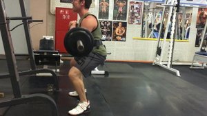 приседания зерчера 50кг/zercher squat 110 pounds