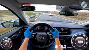Škoda Kamiq 1.5 Tsi (2022) AUTOBAHN POV TOP SPEED ? #topspeedbrothers