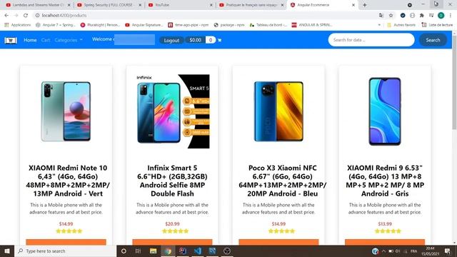 ECOMMERCE APPLICATION SPRING BOOT + ANGULAR SOURCE CODE ? смотреть онлайн