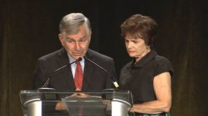 Michael and Kitty Dukakis Speak at the Dukakis Center 15th Anniversary Gala