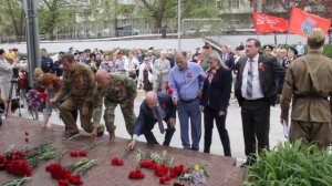 18.04.2024. Возложение цветов к памятнику Новикову в Балаклаве.