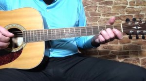 Аккорд Dsus2 на гитаре