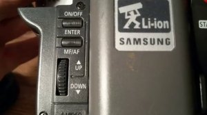 Samsung VP-W80 8mm CAMCORDER HI 8(НАЗАД В ПРОШЛОЕ№103)