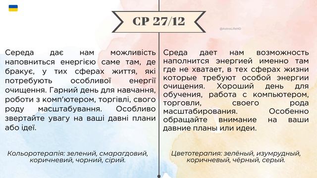 25/12-31/12/23 Астрологический прогноз ￼#прогнознанеделю #декабрь2023