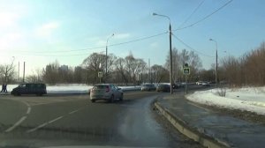 Экзаменационный маршрут ГИБДД в Зеленограде ( 3 часть )