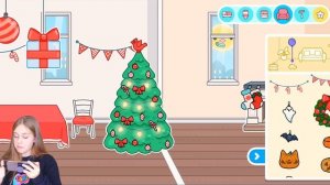 Обустройство дома на Новый год в Тока Бока! ? Toca Life world