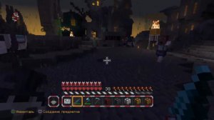 Майнкрафт выживание в КОШМАР ПЕРЕД РОЖДЕСТВОМ . MINECRAFT