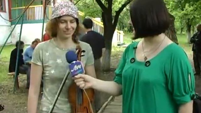 ТРК "Луч" Новая Эпоха 2010 - Барды - Скрипачка смотреть онлайн