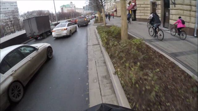 Велопрогулка по Москве. 12.11.2022