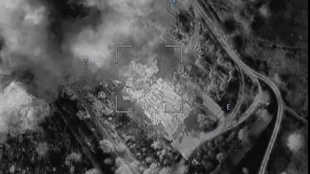 Эпичное уничтожение крупного склада боеприпасов пятачков в районе города Мирноград