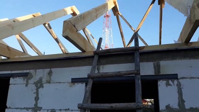 строим двор\поставил стропила смотреть онлайн