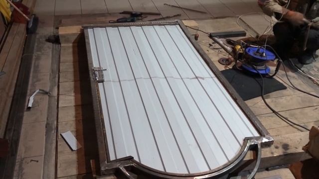 Калитка с ковкой  своими руками от и до смотреть онлайн