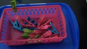 Методика монтессори. Игры с прищепками.  Игрушки Монтессори своими руками