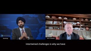 Chambers Talks Episode 30: The Future of the World Economy with Ajay Banga of The World Bank