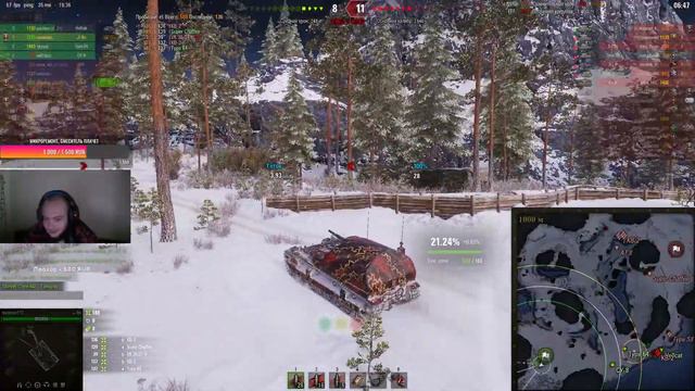 мир танков WOT  стрим качаю новые ПТ япония