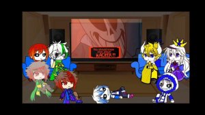 Glitchtale reaction to vhs sans vs player