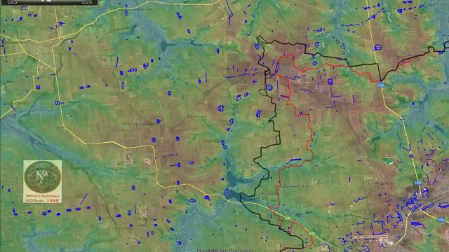 Так выглядит наступление армии России на Красноармейском направлении за 4 месяца