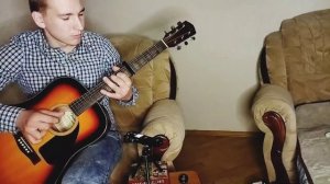 I see fire - Ed Sheeran(cover guitar fingerstyle). Красивое исполнение.