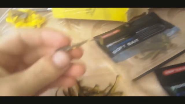 Силикон на Окуня 100 ШТУК! С AliExpress .MEREDITH они будут ЛОВИТЬ! смотреть онлайн