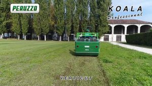 Trincia Verticut con raccolta mod Koala Professional da PERUZZO