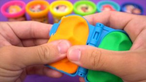 Oddly Satisfying l Making 6 Play Dhol WROM Color Painbts OF Rainbow Lollipop Candy Cutting ASMR