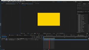 Стандартные переходы в After Effects