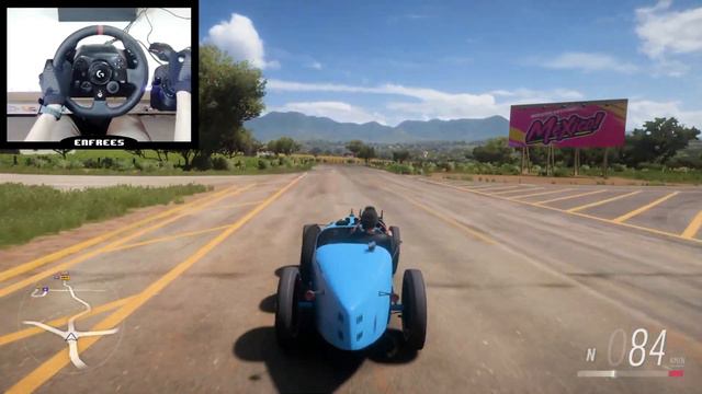 Bugatti Type 35 C - Forza Horizon 5 | Logitech g923 gameplay