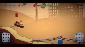 Construction Site Final Level/Stage #6 | Vehicle Hovercraft | Prime Peaks Hill Climbing Game