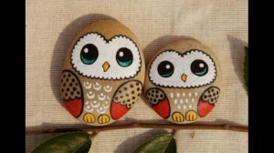 Рисунки на камнях\\LIVING STONES\\Живые камни\\Подборка поделок и картин из камушков и гальки.