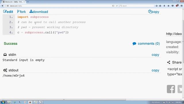Python introduction to subprocess module in Hindi