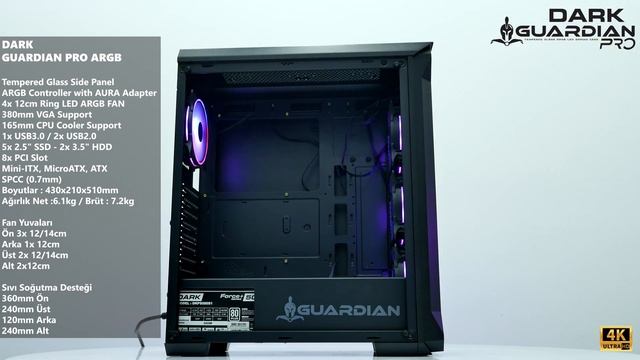 Efsane DARK Guardian ARGB'li PRO Serisi ile Rakipsiz ! смотреть онлайн