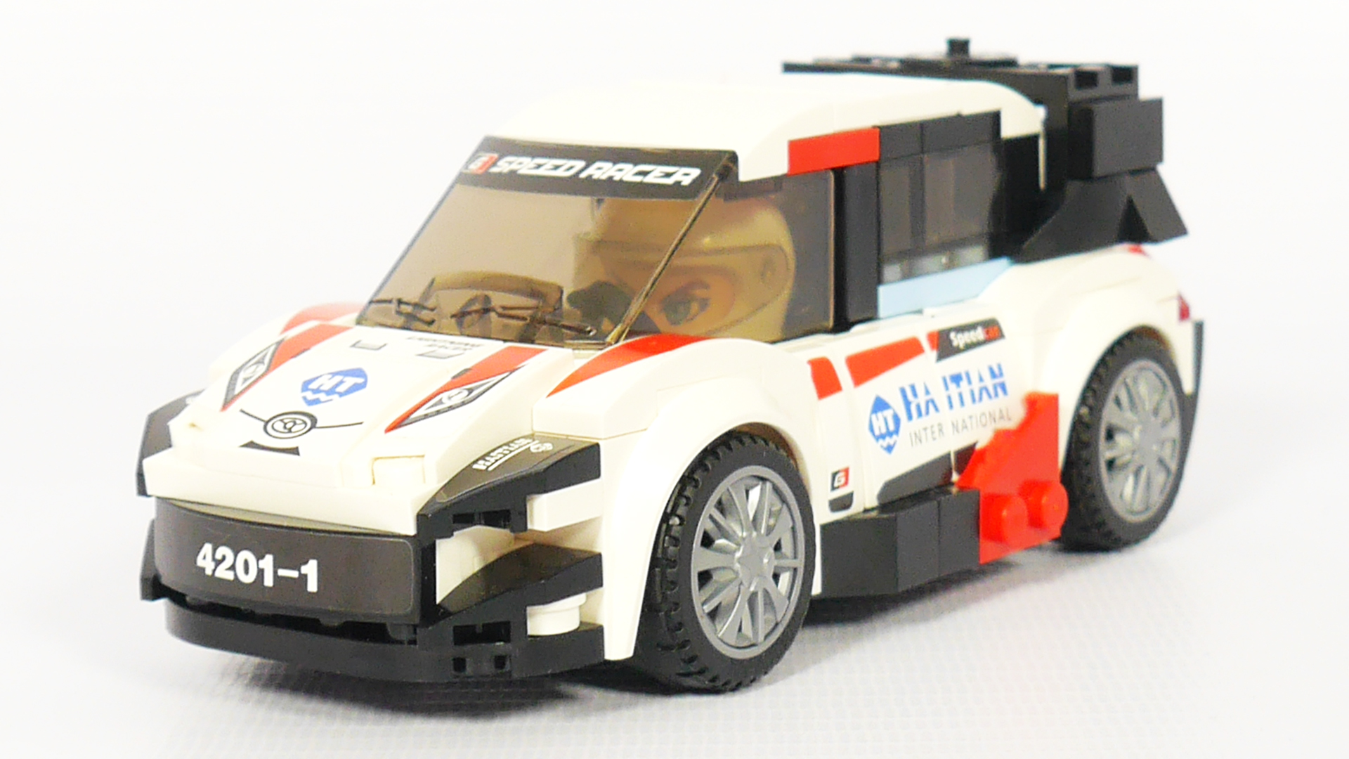 Собираем LEGO гонку -  Qman MineCity 4201-1 Aurora WRC-11 | Обзор и сборка конструктора Лего