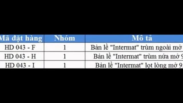 Bản lề “INTERMAT” 95° Hettich HD 043 – FHI смотреть онлайн